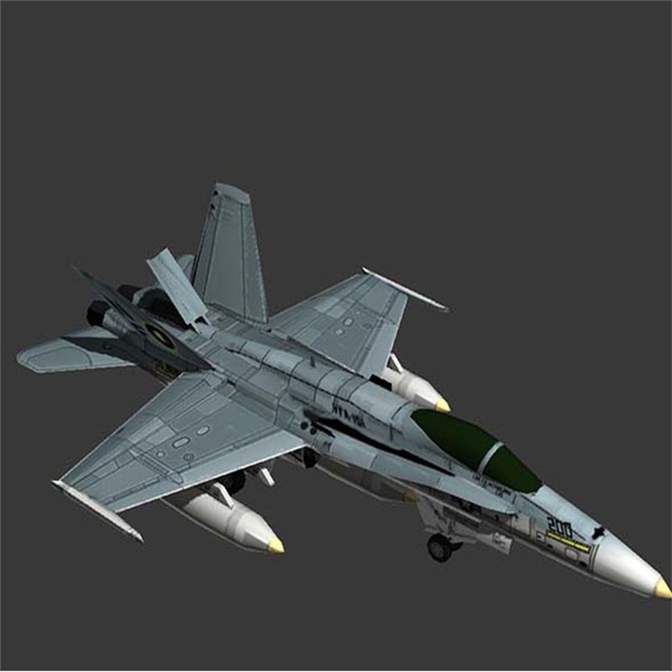 天柱3D舰载战斗机模型
