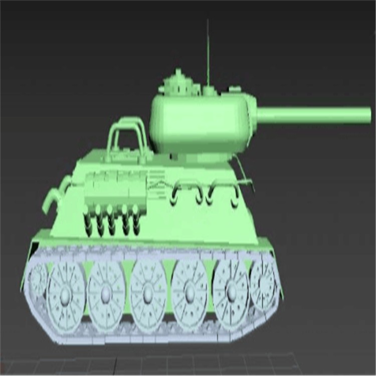 天柱充气军用坦克模型